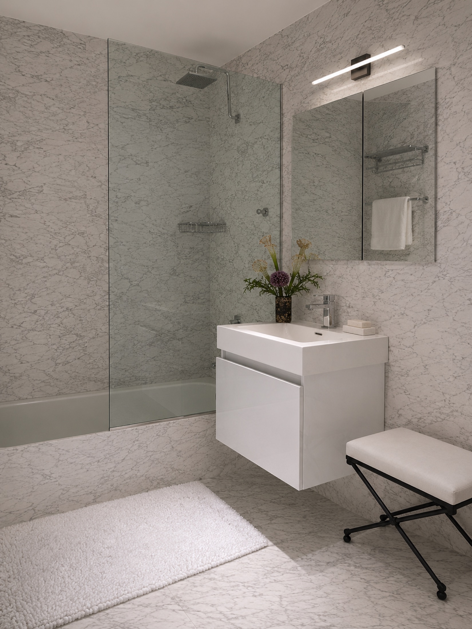 Estefania Bustamante interiors – Park Avenue, New York banio 4